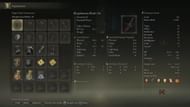 The build I used to take down the first Furnace Golem in Shadow of the Erdtree (Image via FromSoftware)